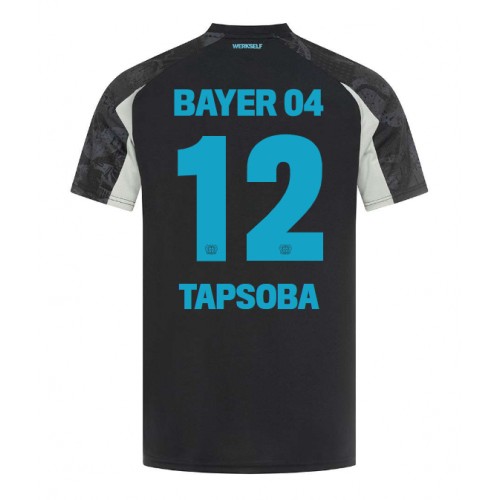 Fotballdrakt Herre Bayer Leverkusen Edmond Tapsoba #12 Tredjedrakt 2024-25 Kortermet